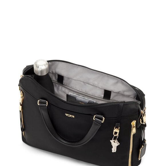 Tumi NWT Voyageur Kendallvile Brief Briefcase with Gold Hardware, Reg. $550 - Picture 3 of 4